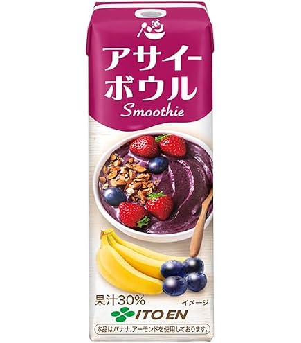 伊藤園 アサイースムージー 240ml×12本 紙パック